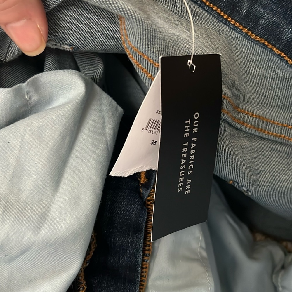 Banana Republic 35 high rise skinny jeans nwt - Picture 2 of 3